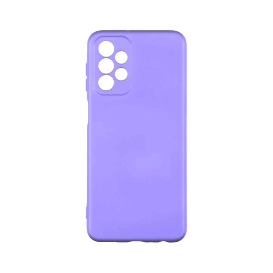 Capa de Silicone com Moldura de Câmera para Samsung Galaxy A23 4g Roxo